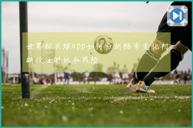 世界杯买球app如何分析赔率变化判断投注时机和风险