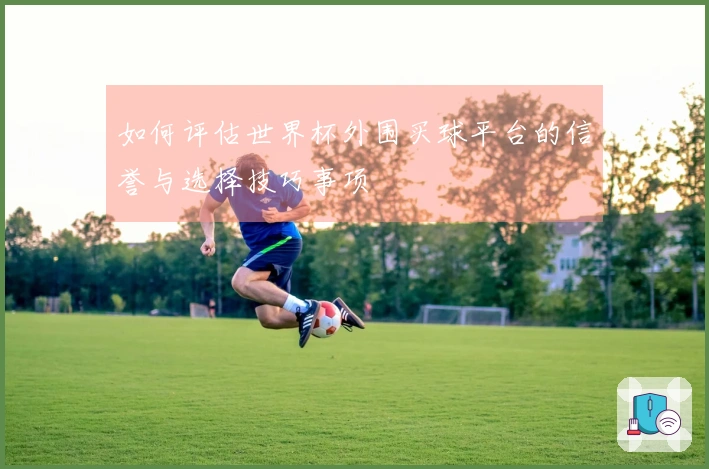 如何评估世界杯外围买球平台的信誉与选择技巧事项